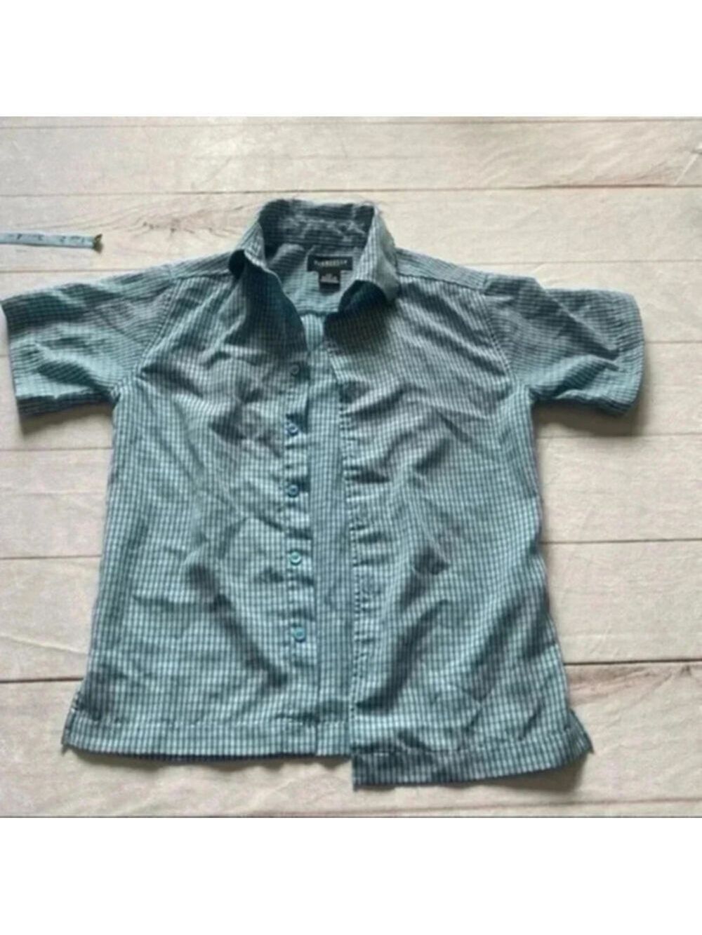 Van Heusen Boys Button Down Collared Shirt